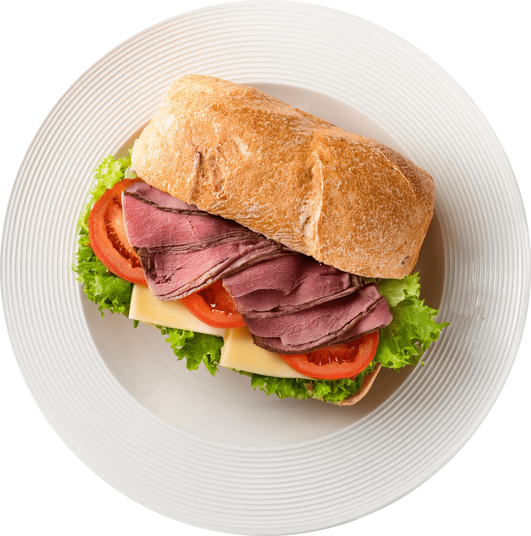 Beef and Provolone Sandwich