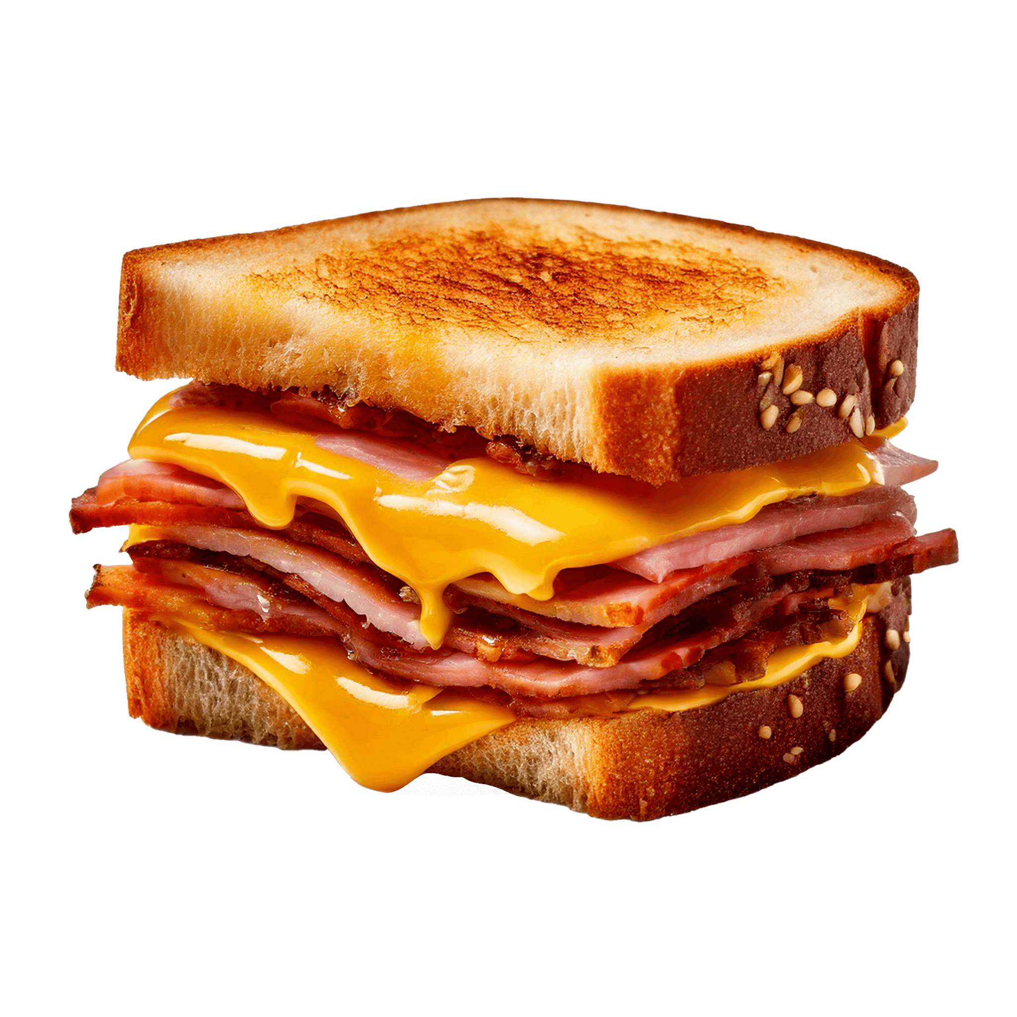 Ham and Cheese Melt with a Twist