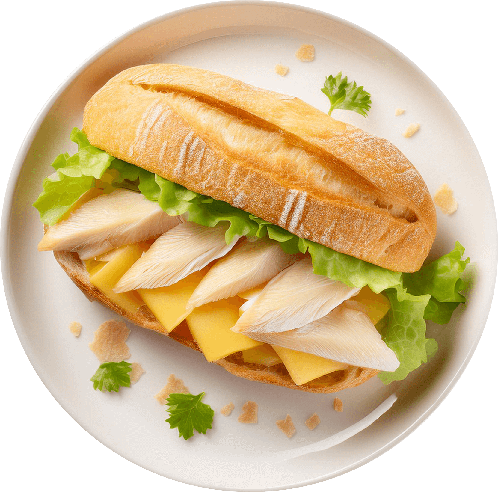 Hawaiian Chicken Sandwich