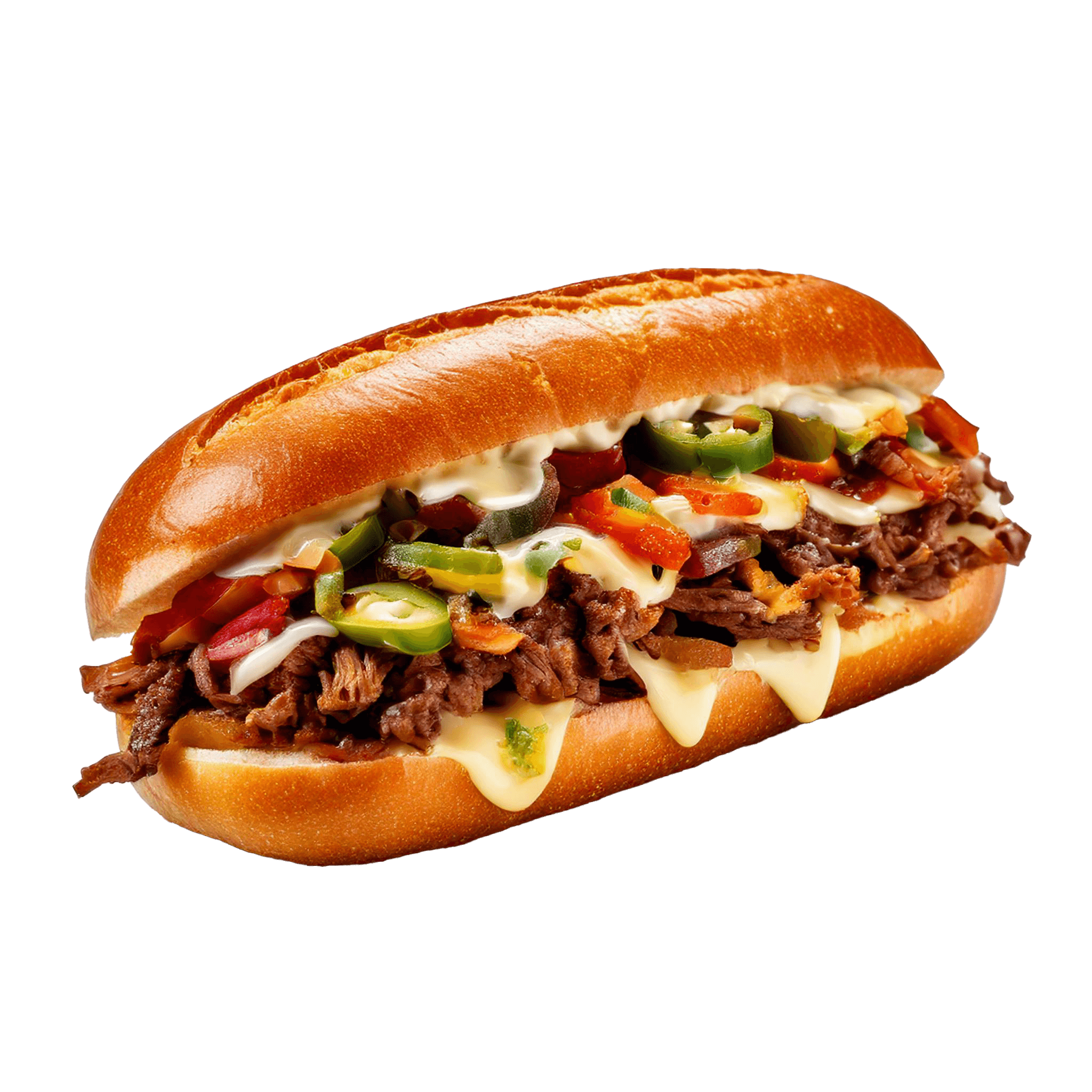 Hearty Cheesesteak Sandwich