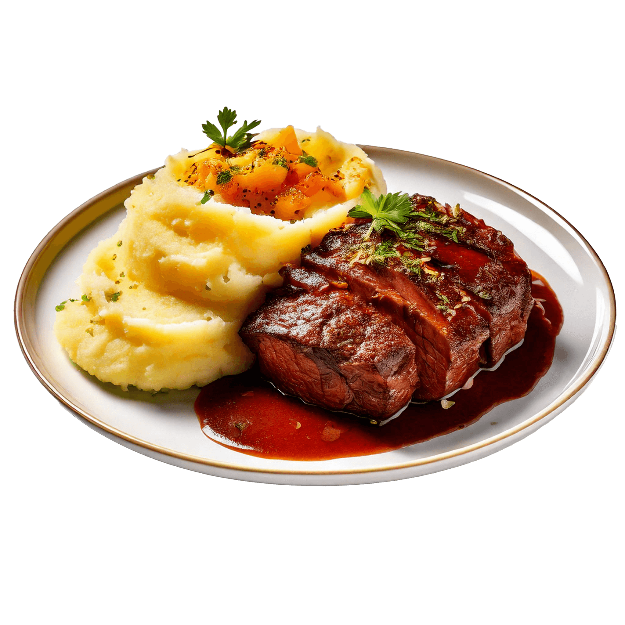 Pot Roast and Mashed Potatoes