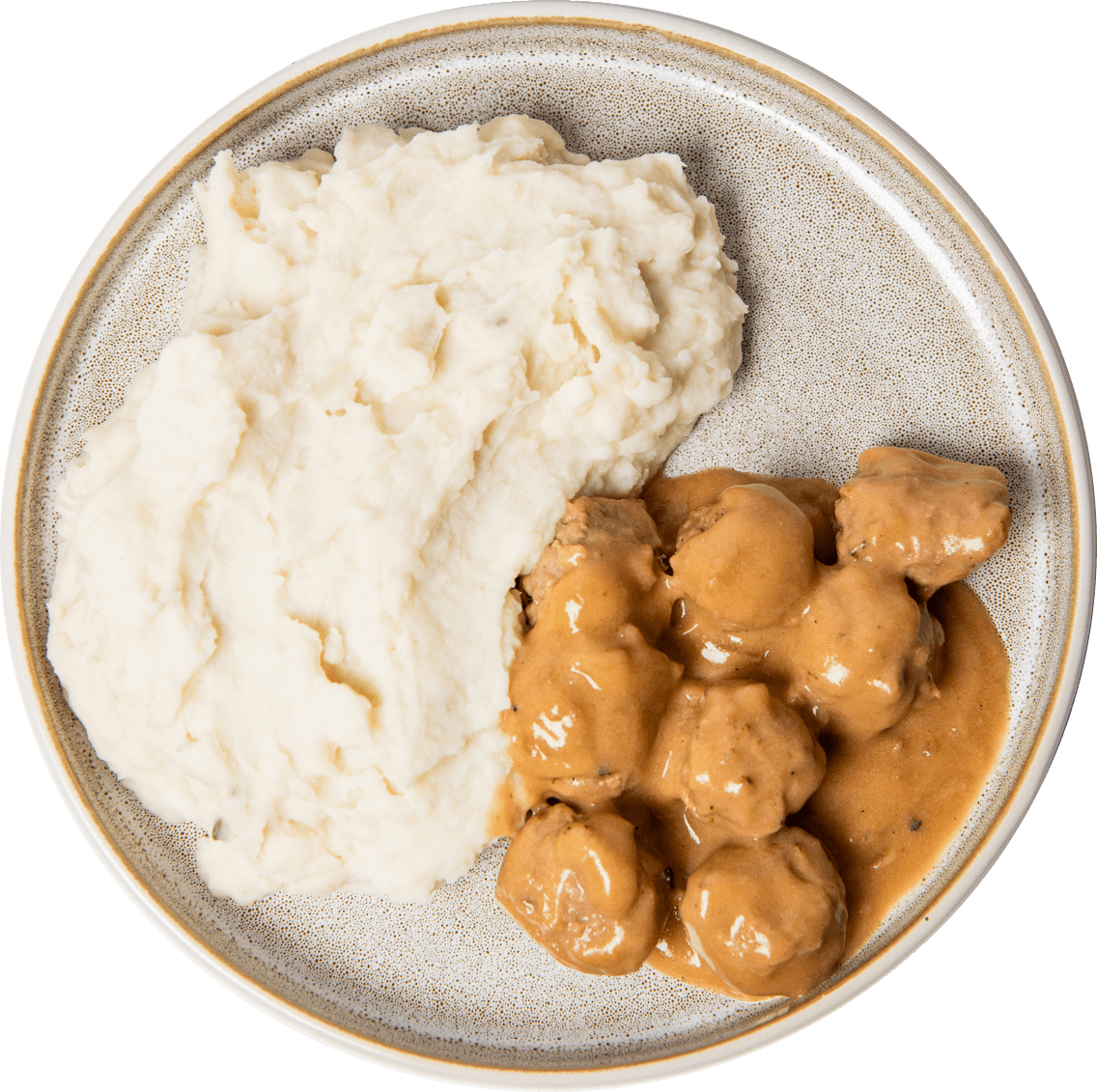 Swedish Meatballs and Mashed Potatoes