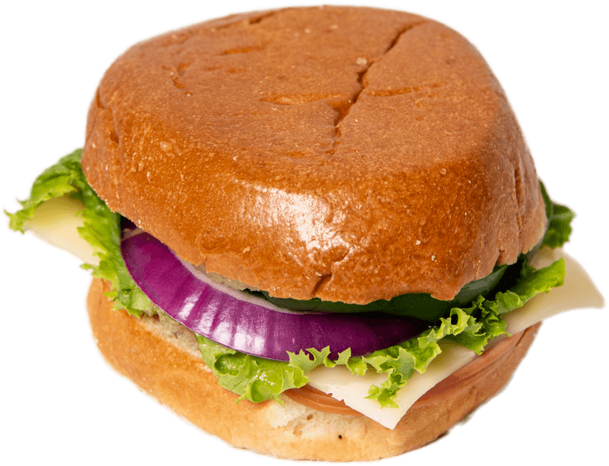 Tropical Ham and Swiss Sandwich