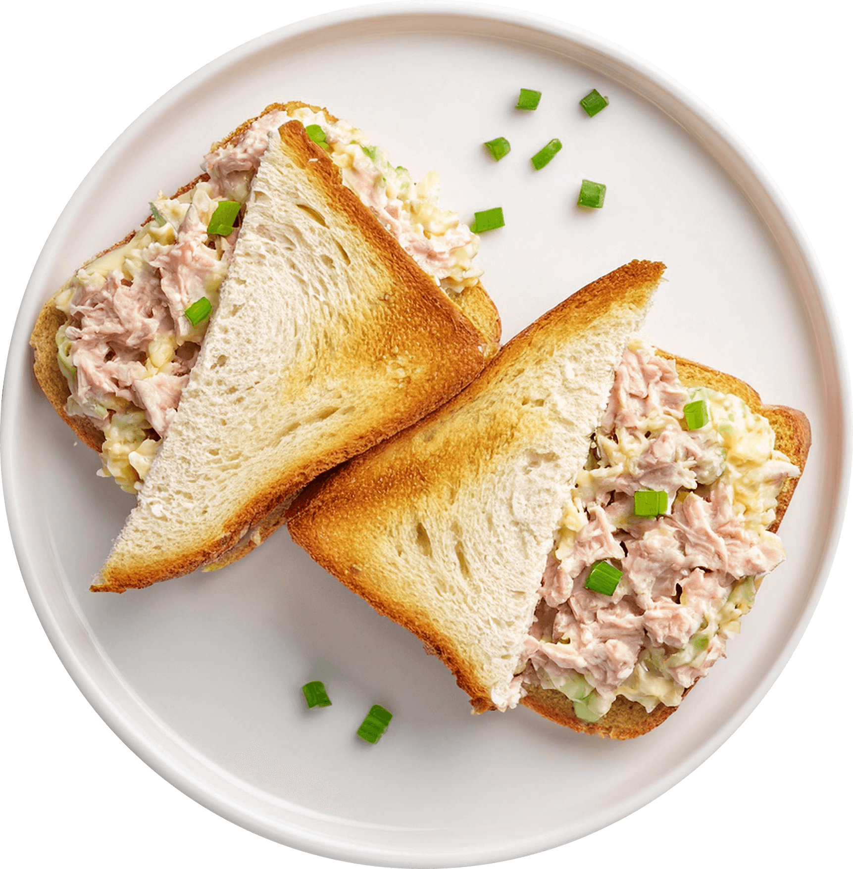 Tuna Egg Salad Sandwich