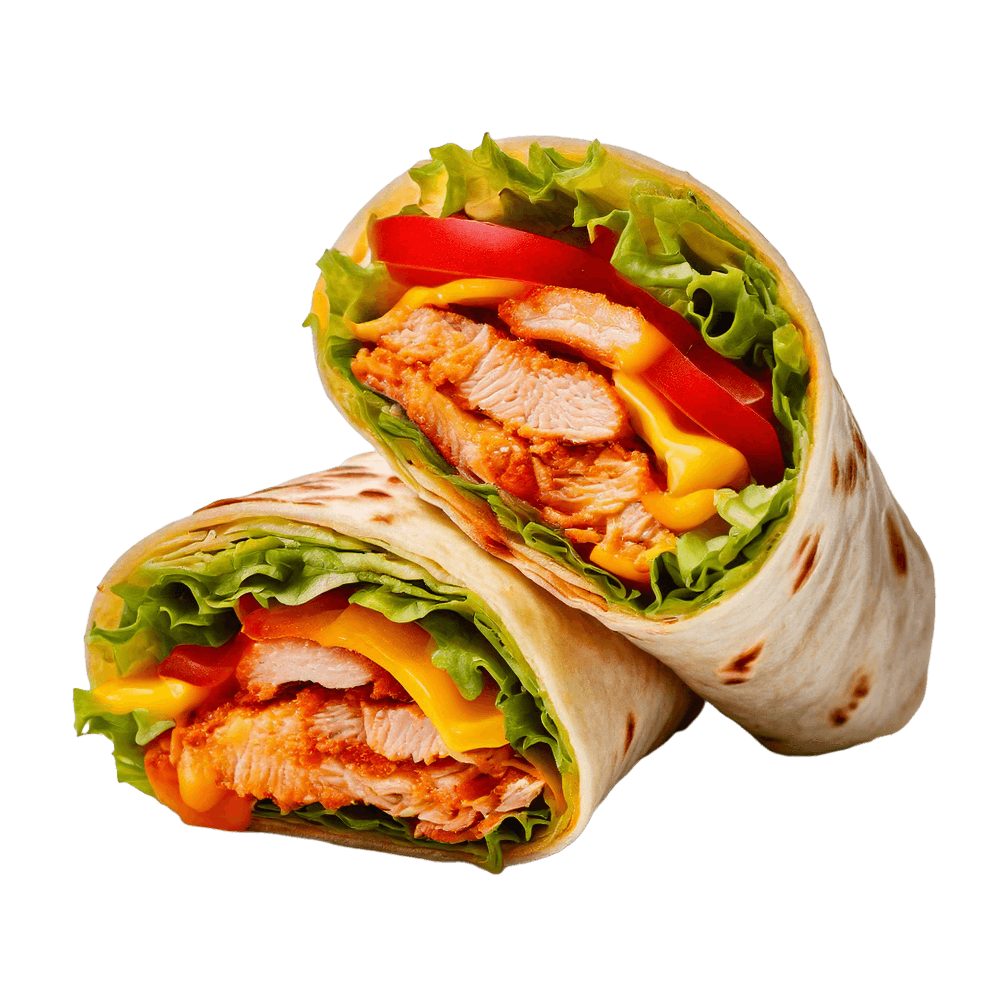 Buffalo Chicken and Ranch Wrap