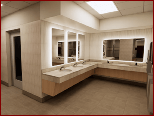 Locker Room Sink Area